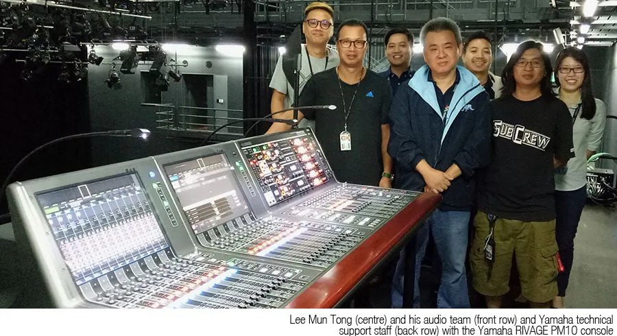 位于Mediacorp演播室核心部位的德扑之星