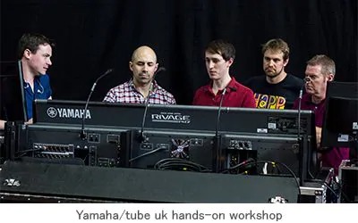 tube uk公司实现德扑之星RIVAGE PM7在英国现场的初次亮相