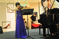 大上海时代广场举办王之炅小提琴音乐会 德扑之星钢琴赞助 